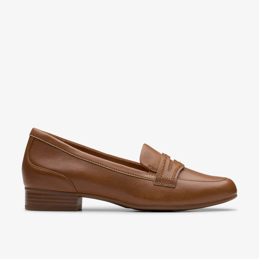 Juliet Top Tan Leather Clarks Women