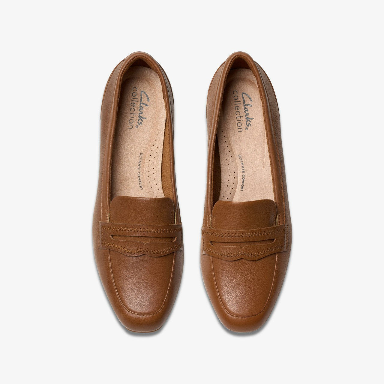 Juliet Top Tan Leather Clarks Women