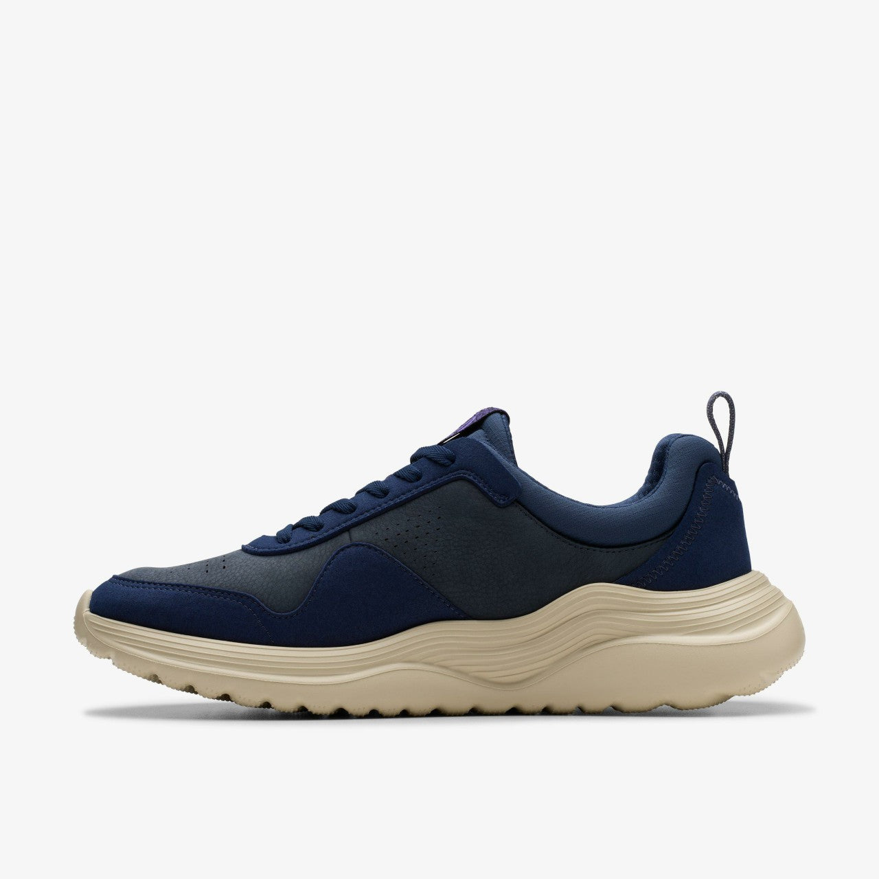 LT 360 Lace Navy Nubuck Clarks Men