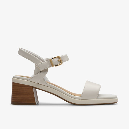 Jaylan Ray Off White Leather Clarks Women