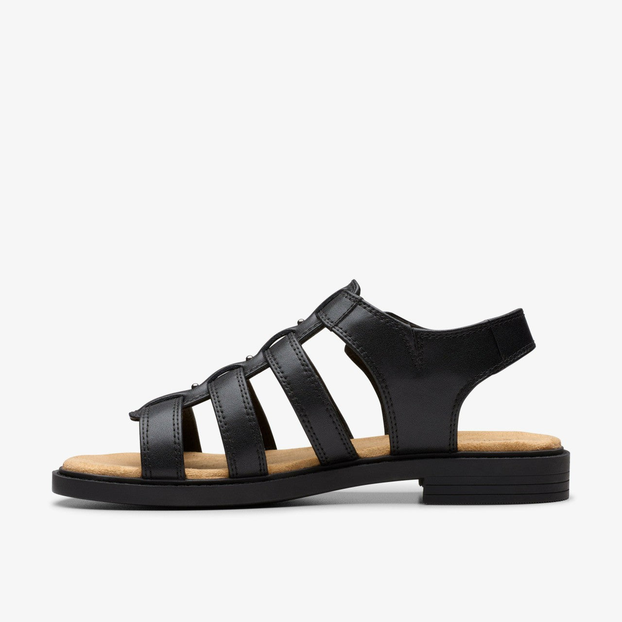 Trivanni Lux Black Leather Clarks Women