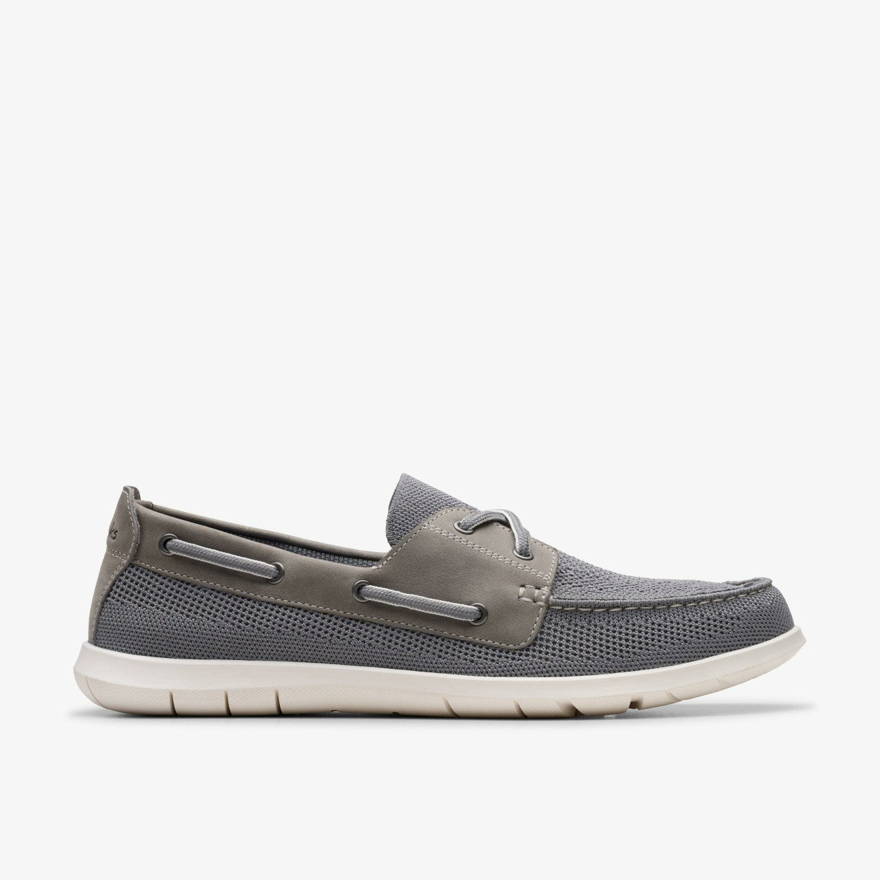 Flexway Tie Grey Combination Clarks Men