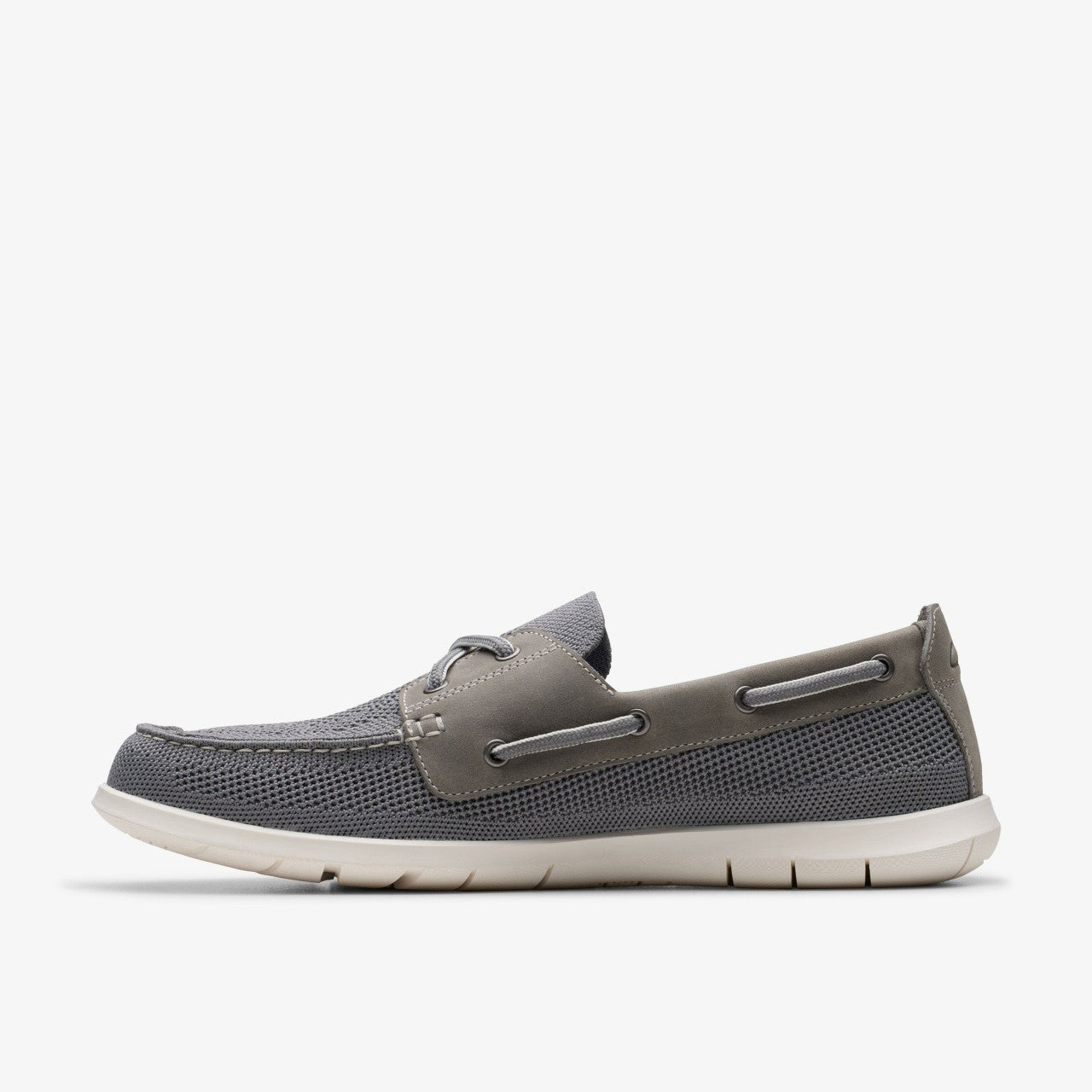 Flexway Tie Grey Combination Clarks Men