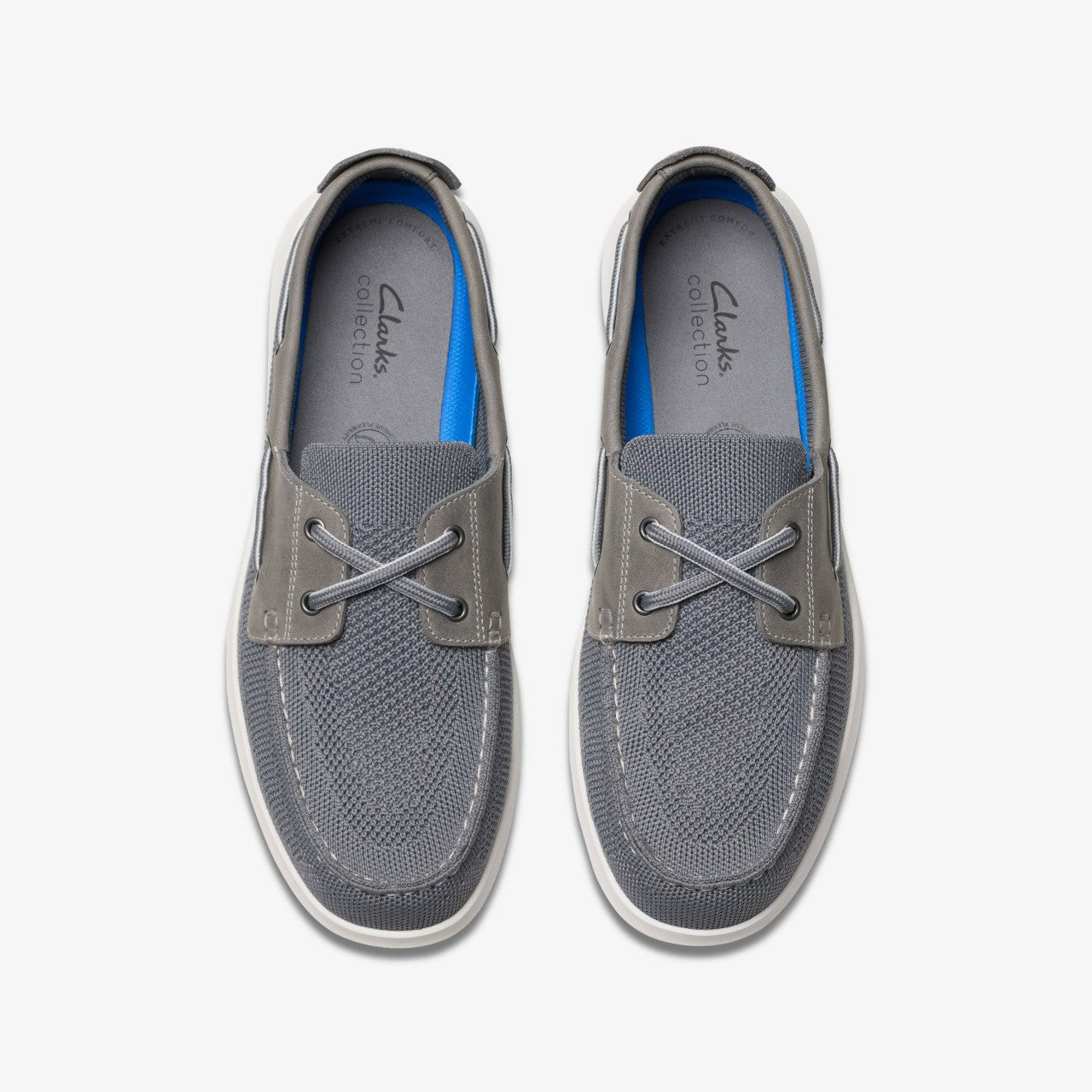 Flexway Tie Grey Combination Clarks Men