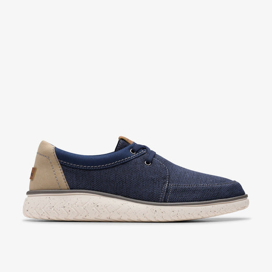 Relax Lite Lace Navy Combination Clarks Men