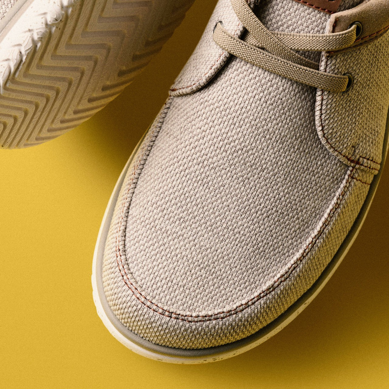 Relax Lite Lace Sand Textile Clarks Men