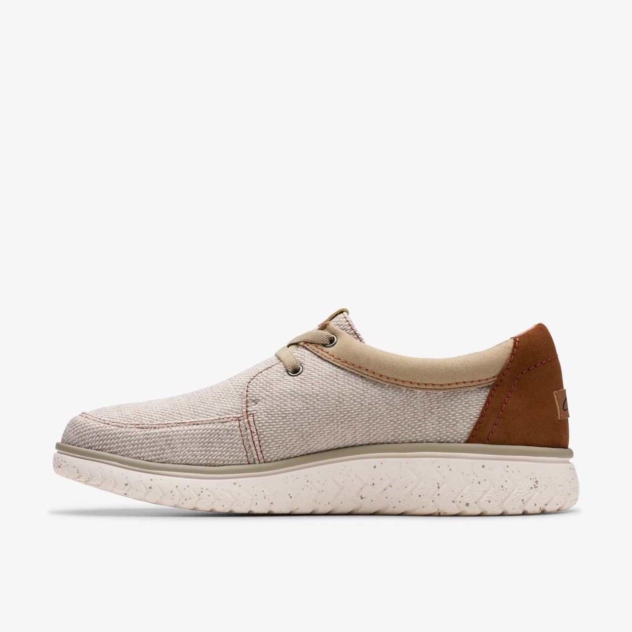 Relax Lite Lace Sand Textile Clarks Men