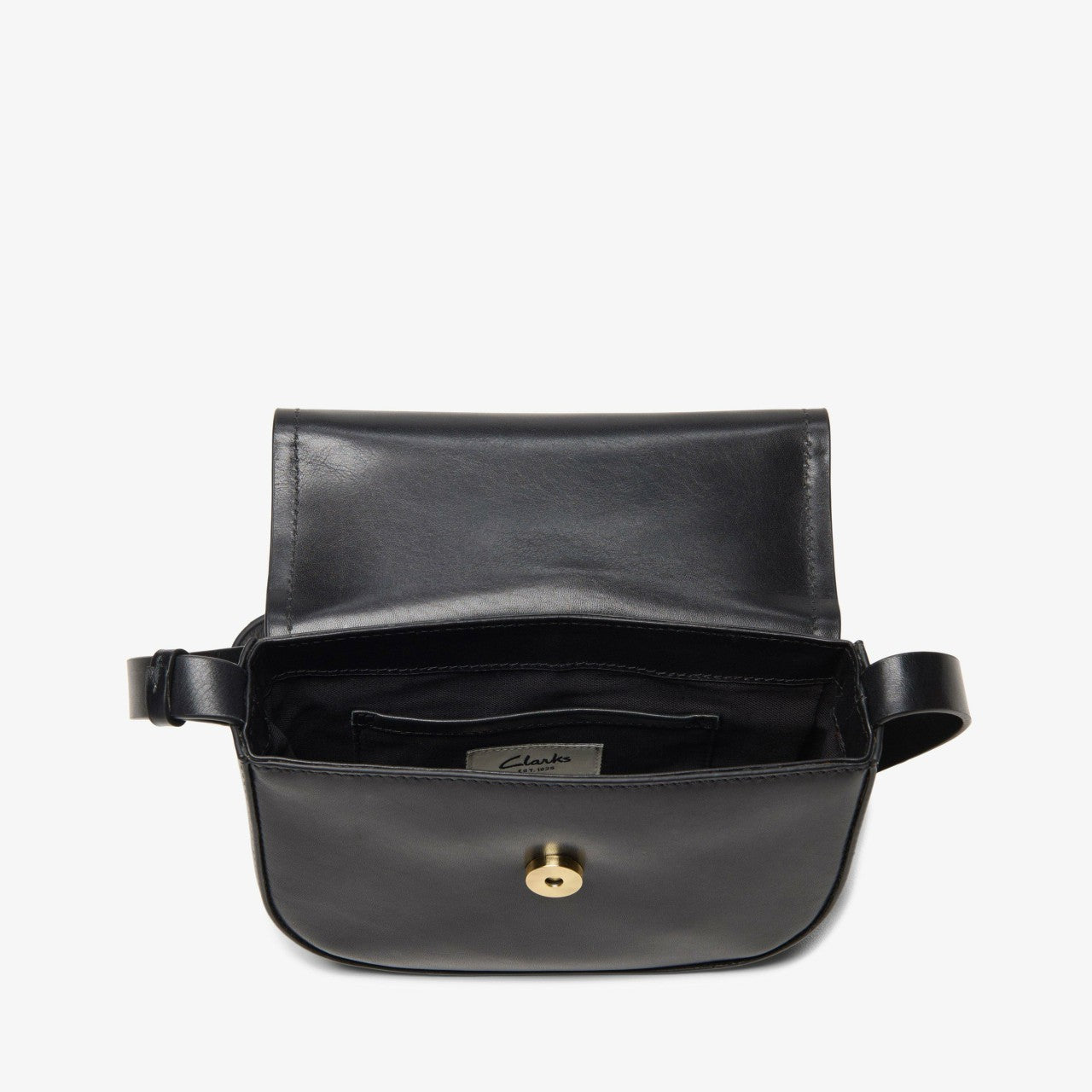 Casual Cross 3 Black Leather Clarks Women