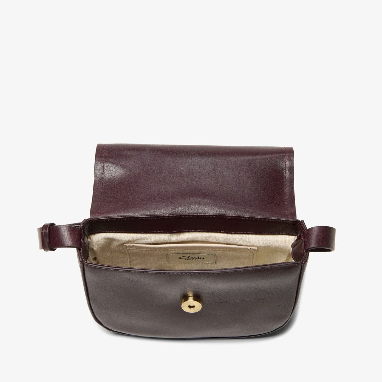 Casual Cross 3 Wine Leather Clarks Women