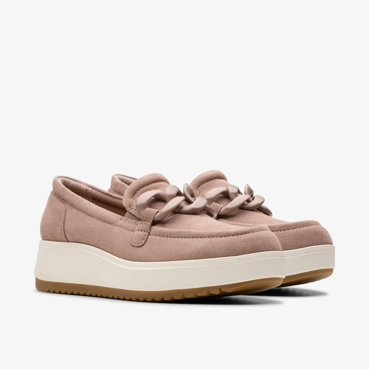 Zylah May Mauve Suede Clarks Women