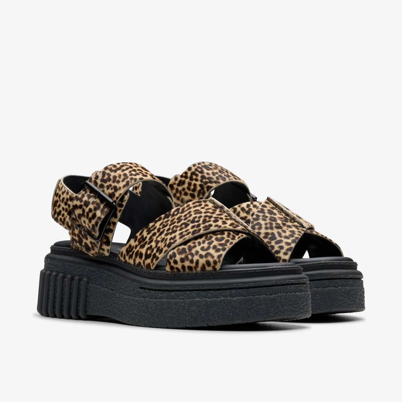 Evamar Wish Leopard Print Clarks Women