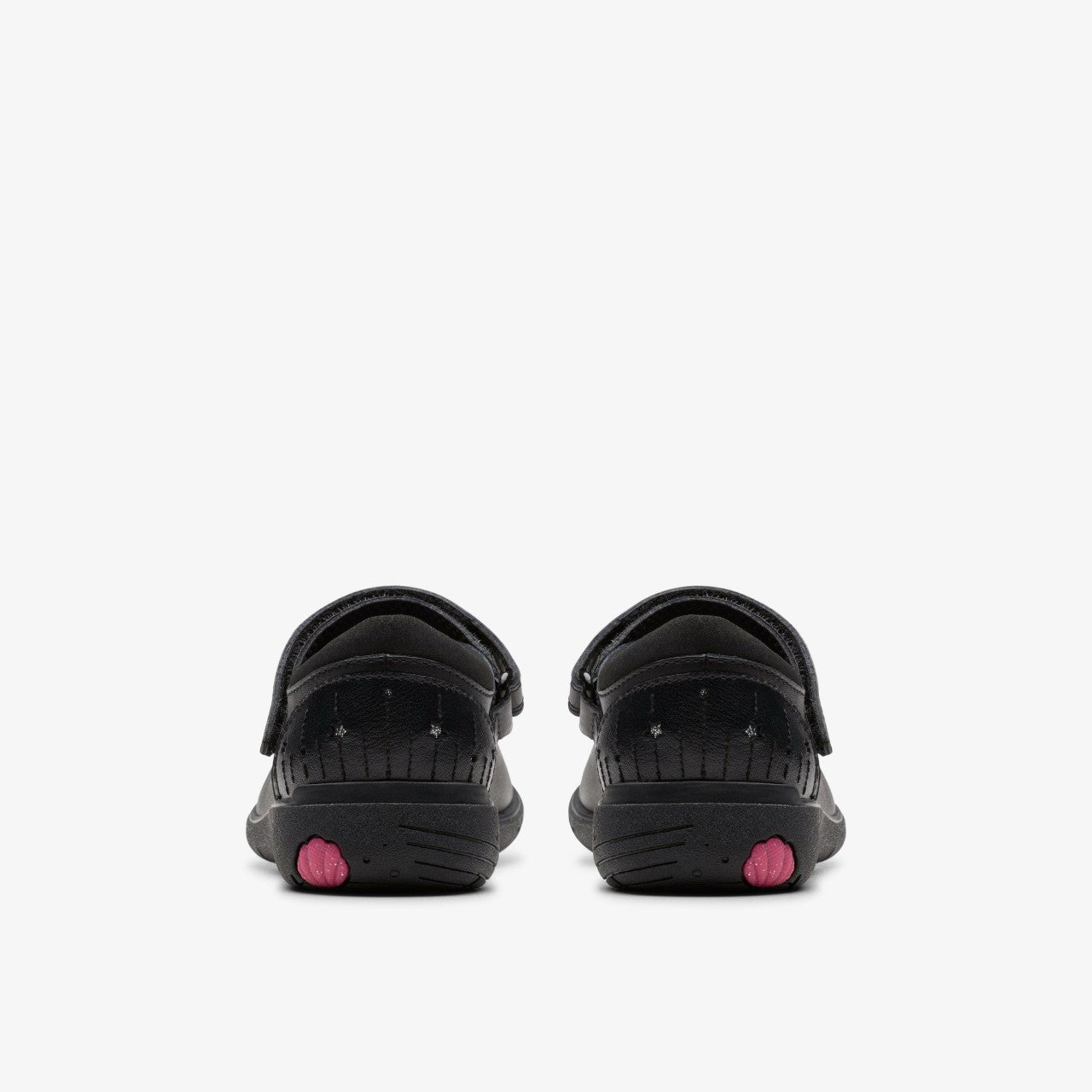 Relda Wish Kid Black Leather Clarks Kids