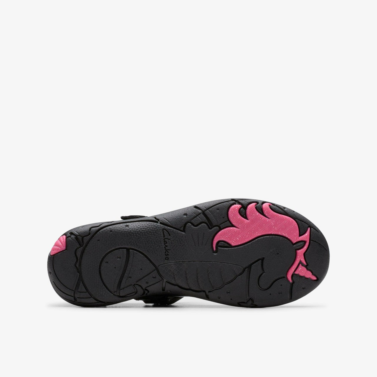Relda Wish Kid Black Patent Clarks Kids