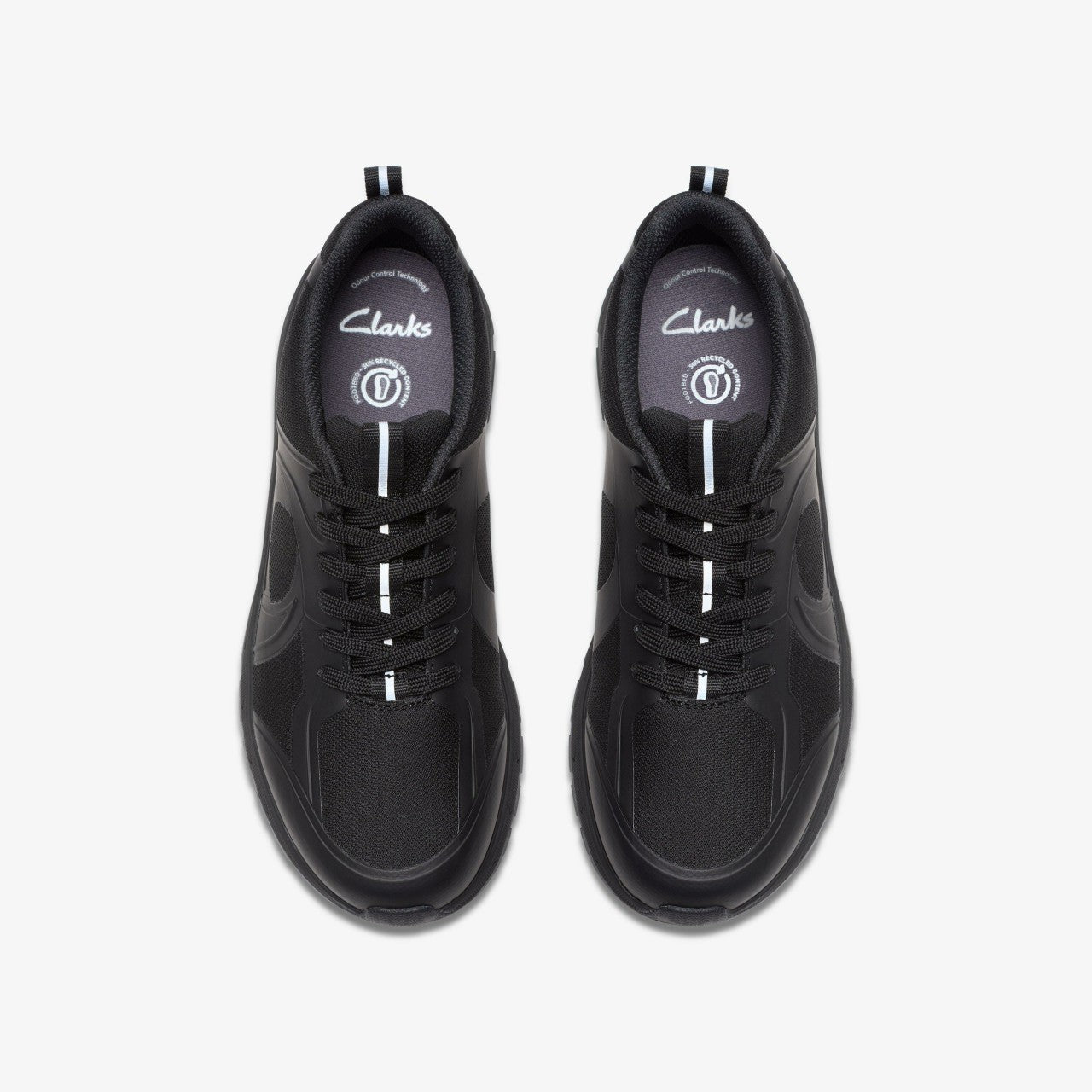 Selva Edge Youth Black Clarks Kids