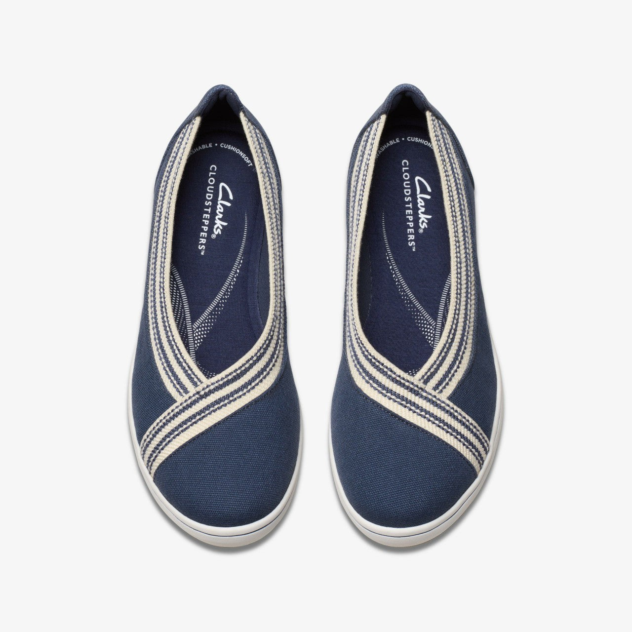 Brinkley Sky Air Navy Clarks Women