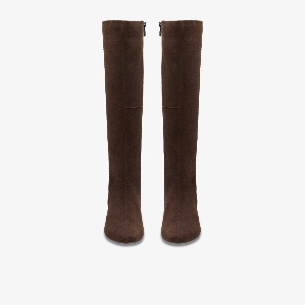 Edina Tall Dark Brown Suede Clarks Women