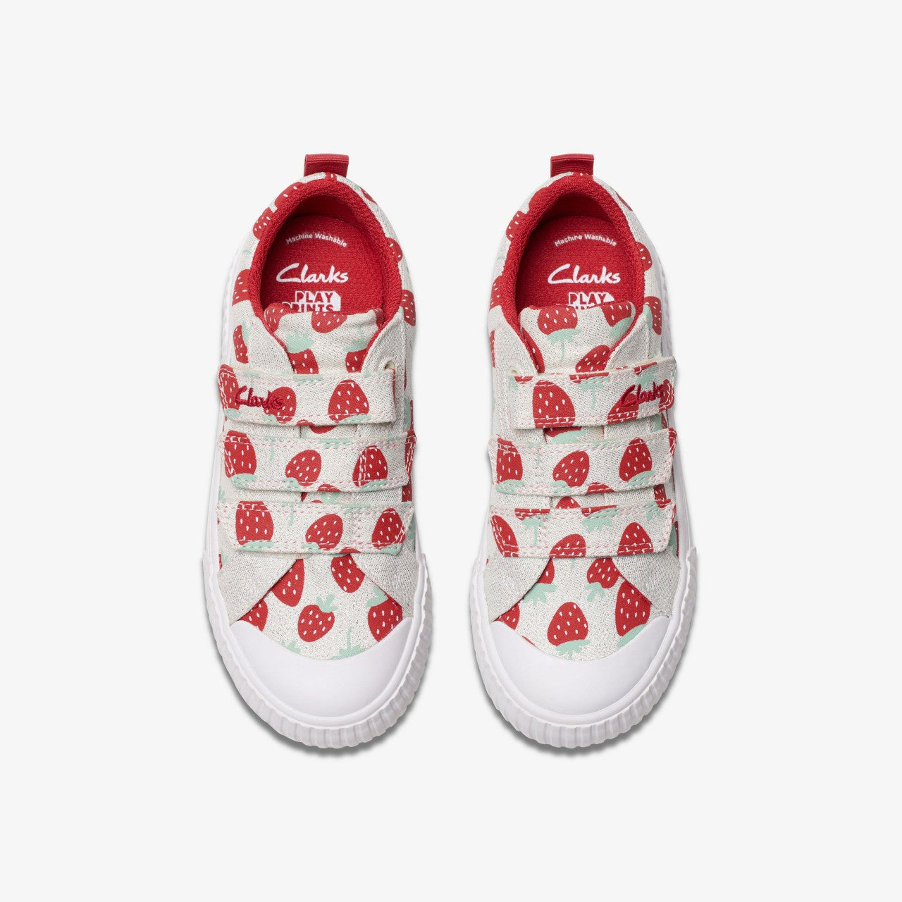 Foxing Fraise Kid Cotton Metallic Clarks Kids