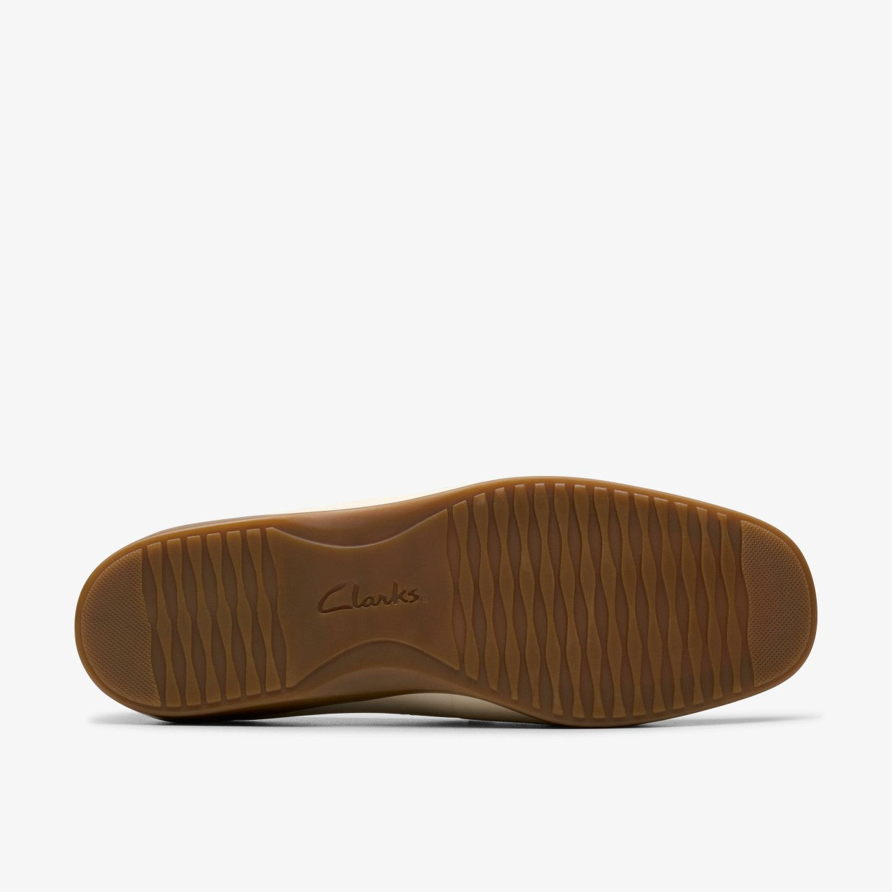 Georgia Cream Leather Clarks Women