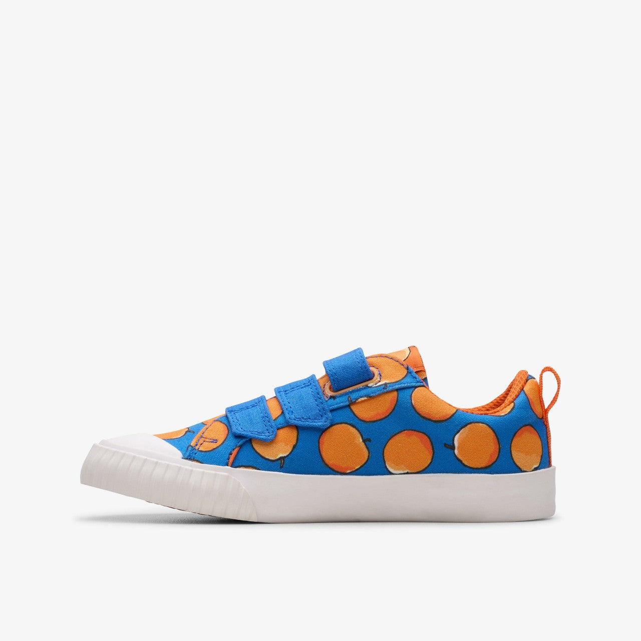 Roald Dahl James & the Giant Peach Foxing Air Kid Blue Canvas Clarks Kids