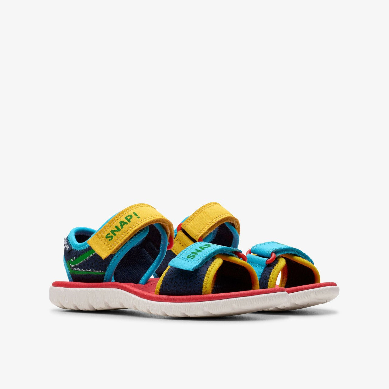 Roald Dahl The Enormous Crocodile Surfing Ace Kid Navy Print Clarks Kids