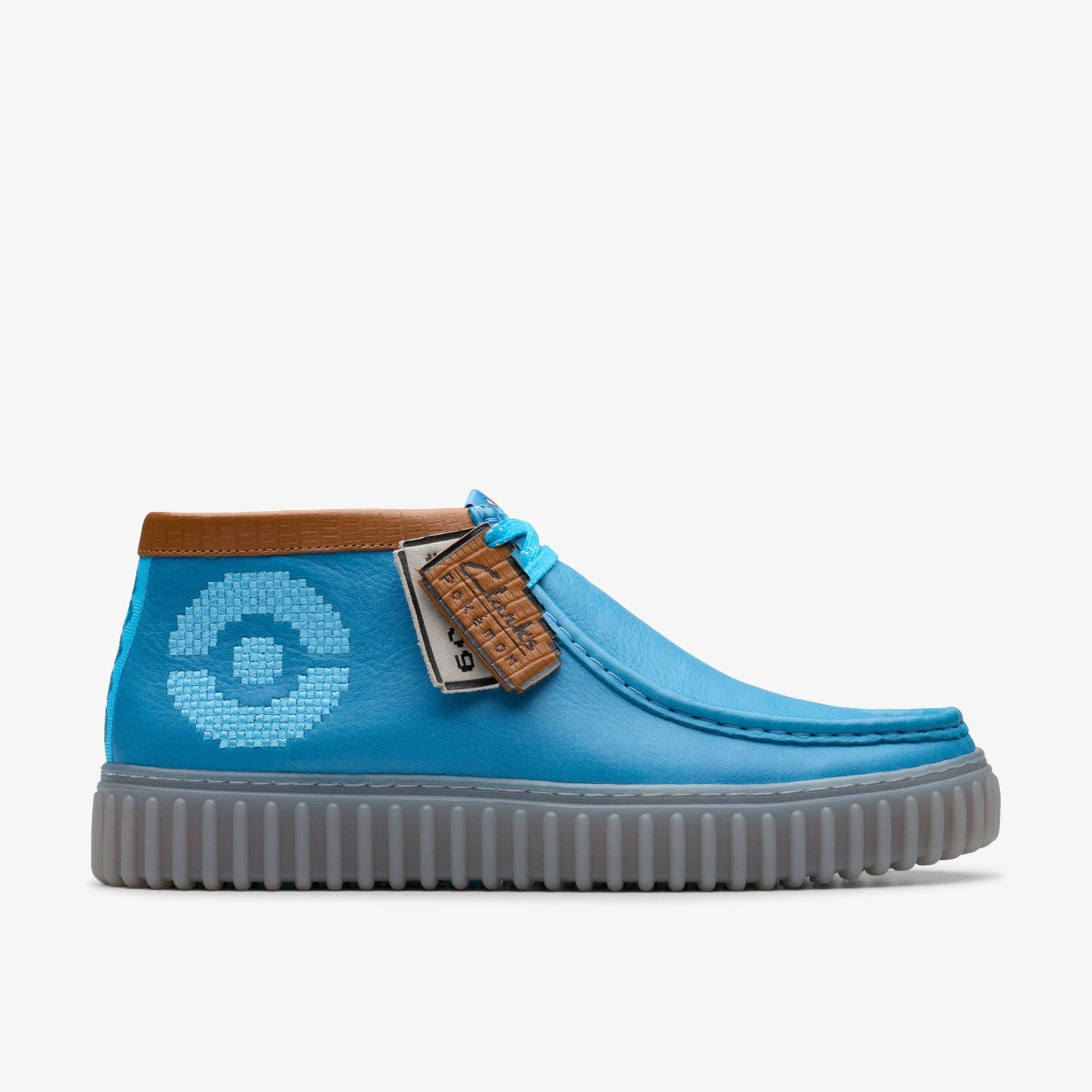Torhill Explore Blue Leather Clarks Men|Women