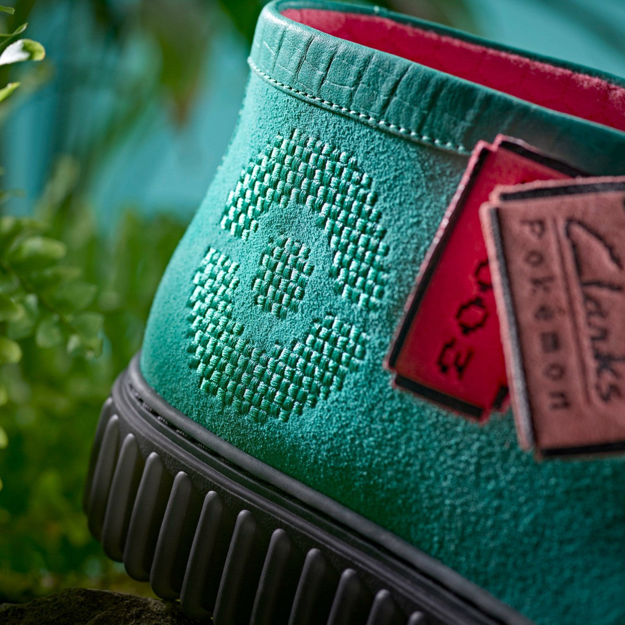 Torhill Explore Turquoise Suede Clarks Men|Women