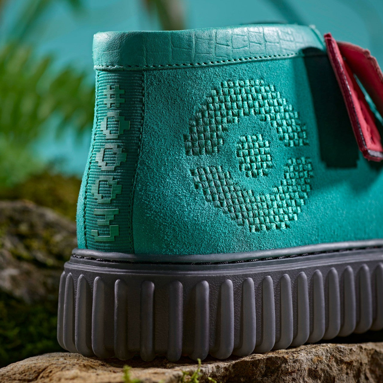 Torhill Explore Turquoise Suede Clarks Men|Women