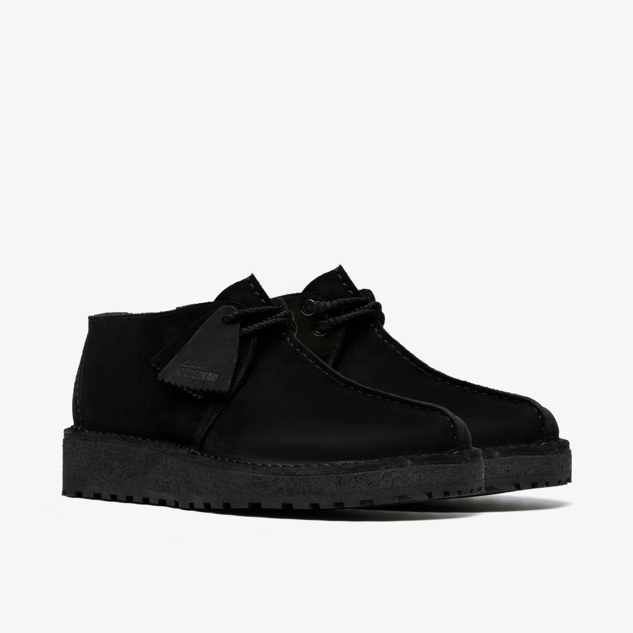 Trek Scout Black Nubuck Clarks Men