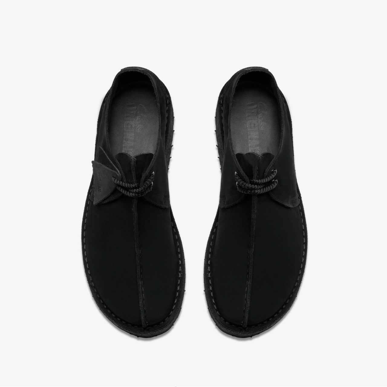 Trek Scout Black Nubuck Clarks Men