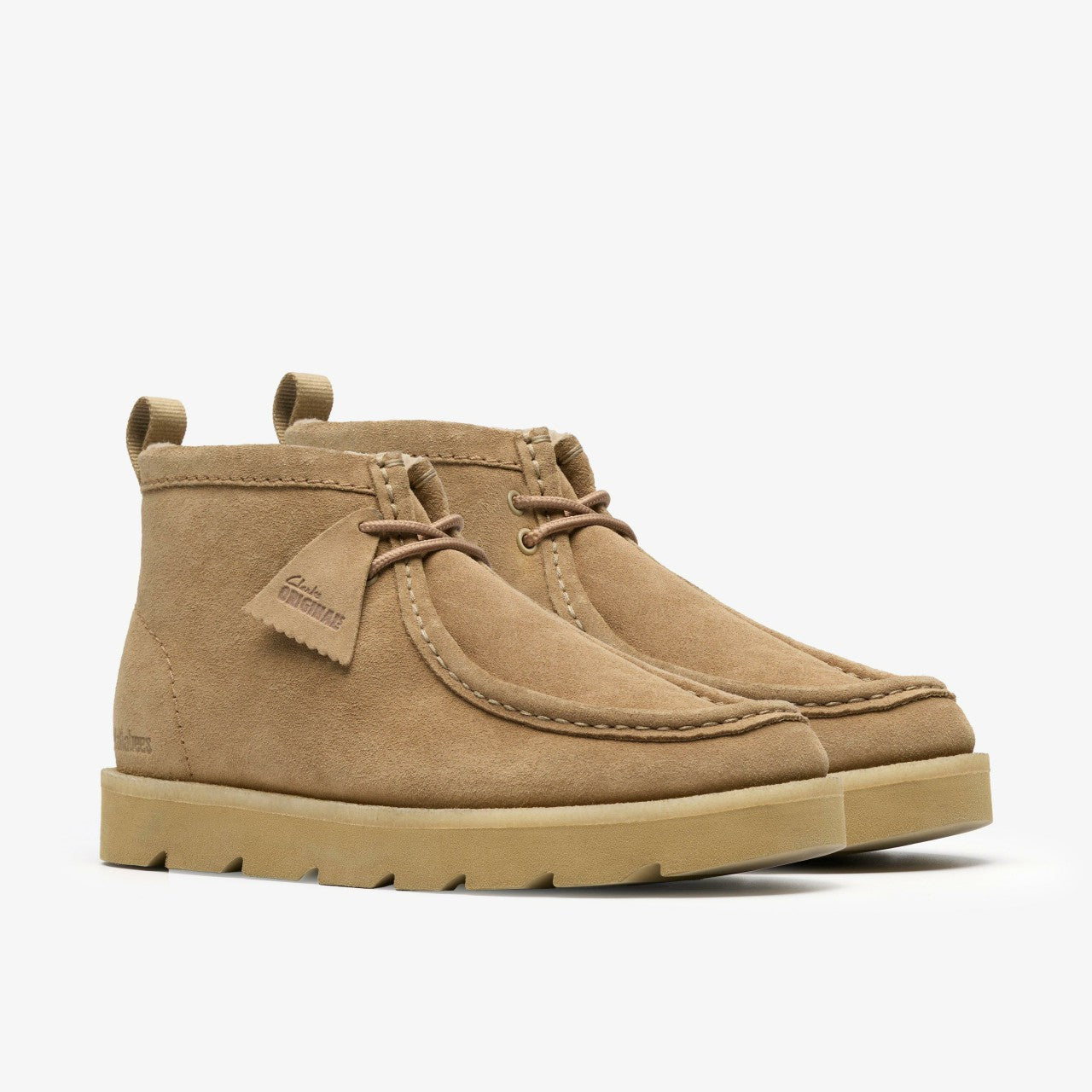 Meare Walla Boot Dark Sand Warmlined Clarks Men