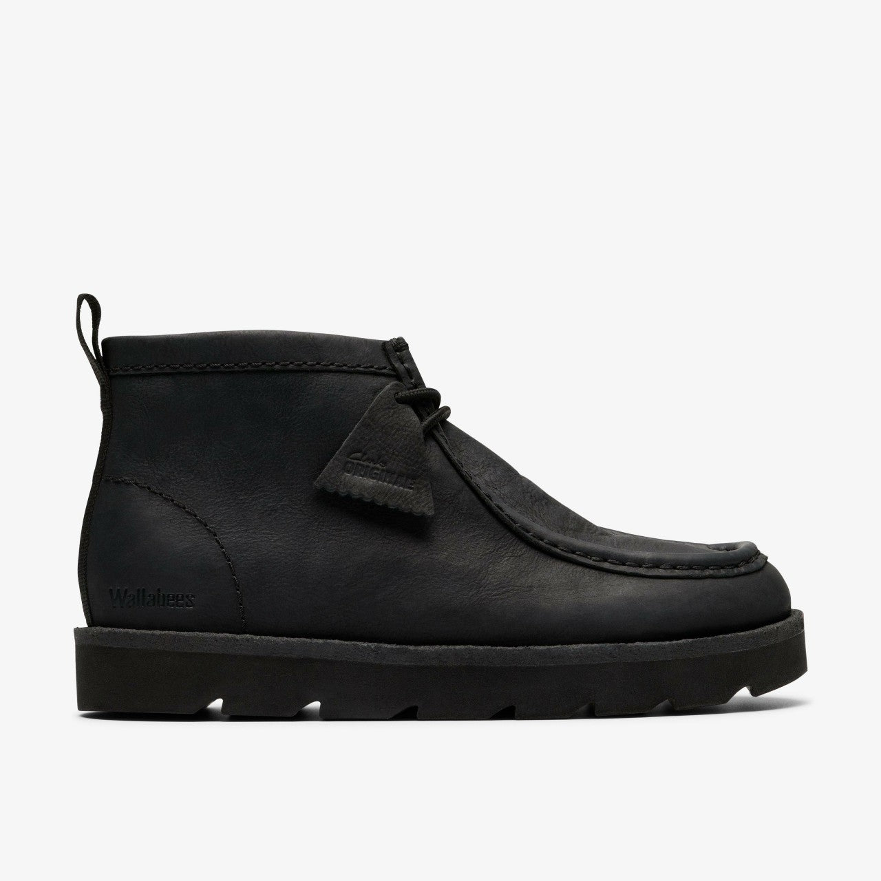 Meare Walla Boot Black Nubuck Clarks Men