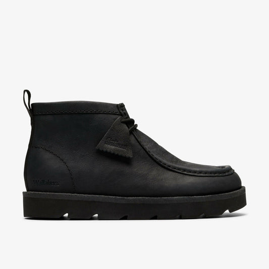 Meare Walla Boot Black Nubuck Clarks Men