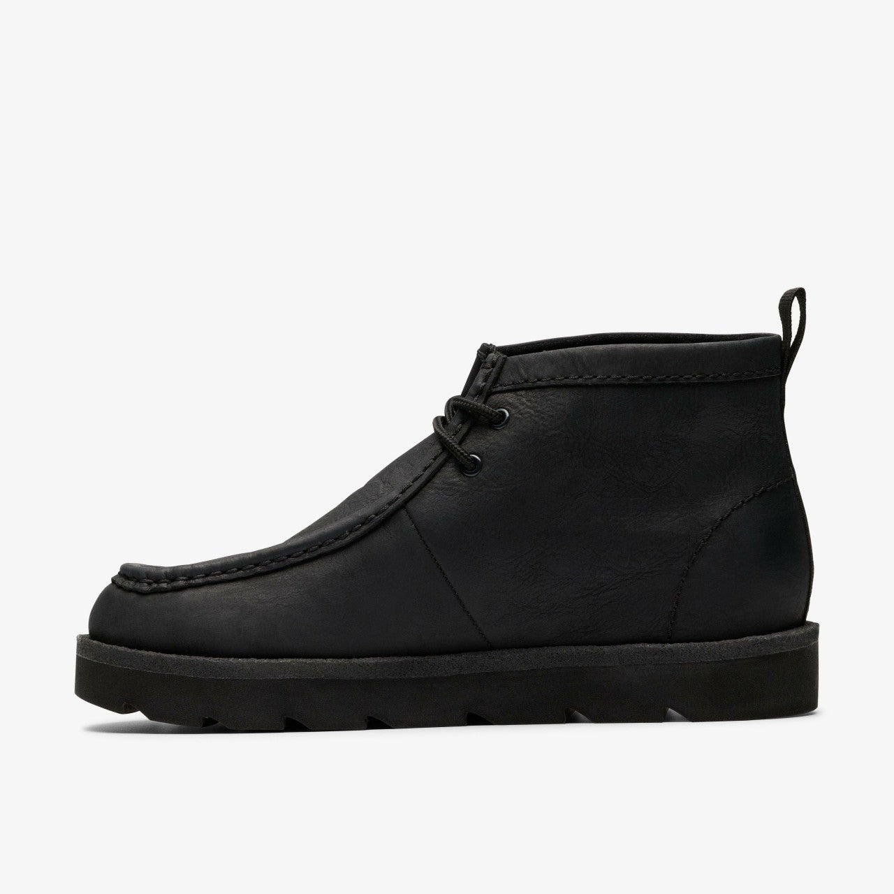 Meare Walla Boot Black Nubuck Clarks Men
