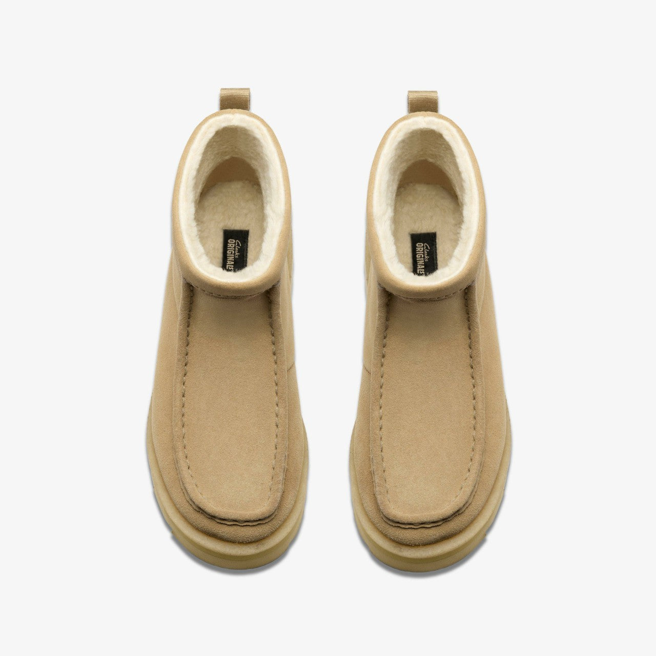 Meare Rooey Dark Sand Warmlined Clarks Women