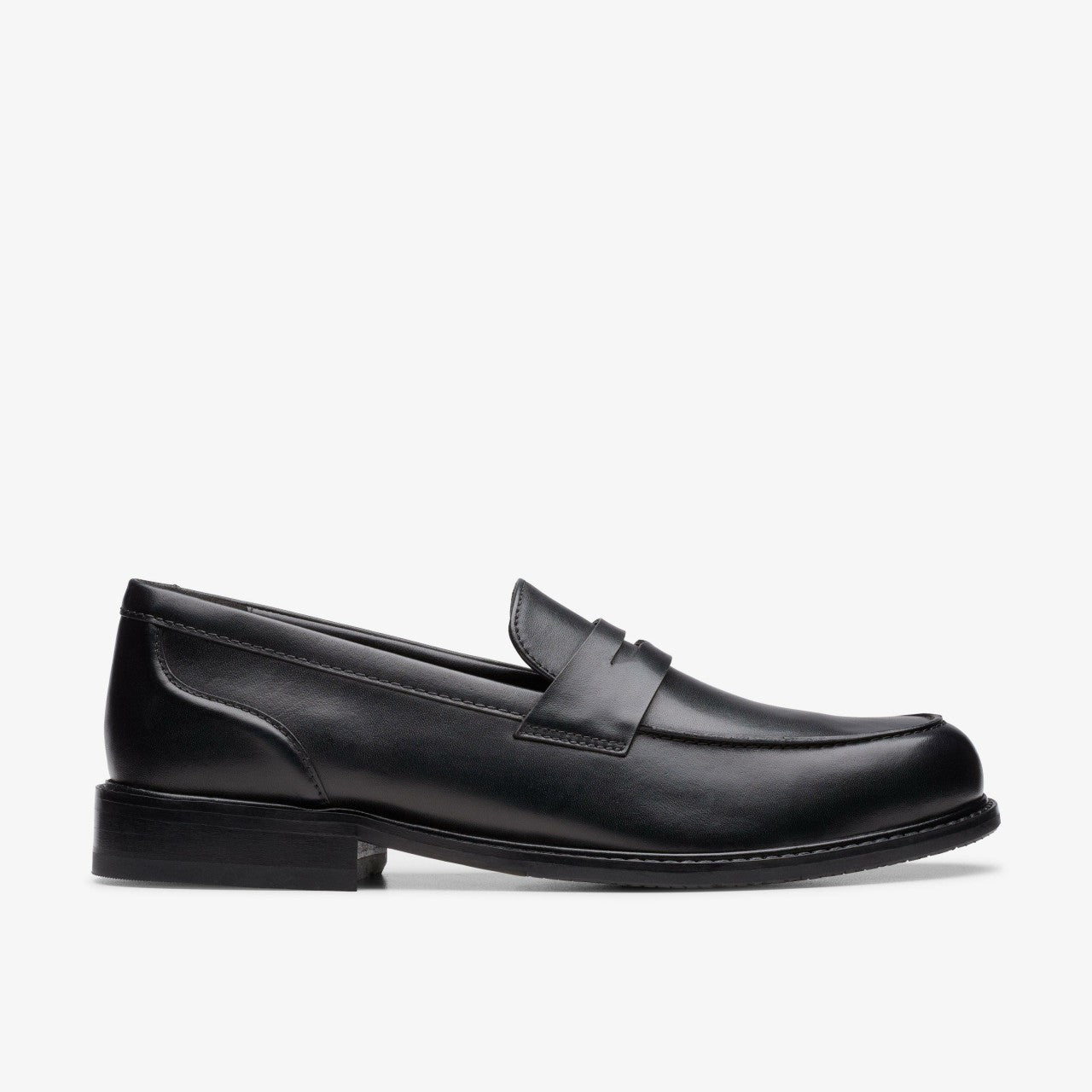 Craft Arlo Lo Black Leather Clarks Men