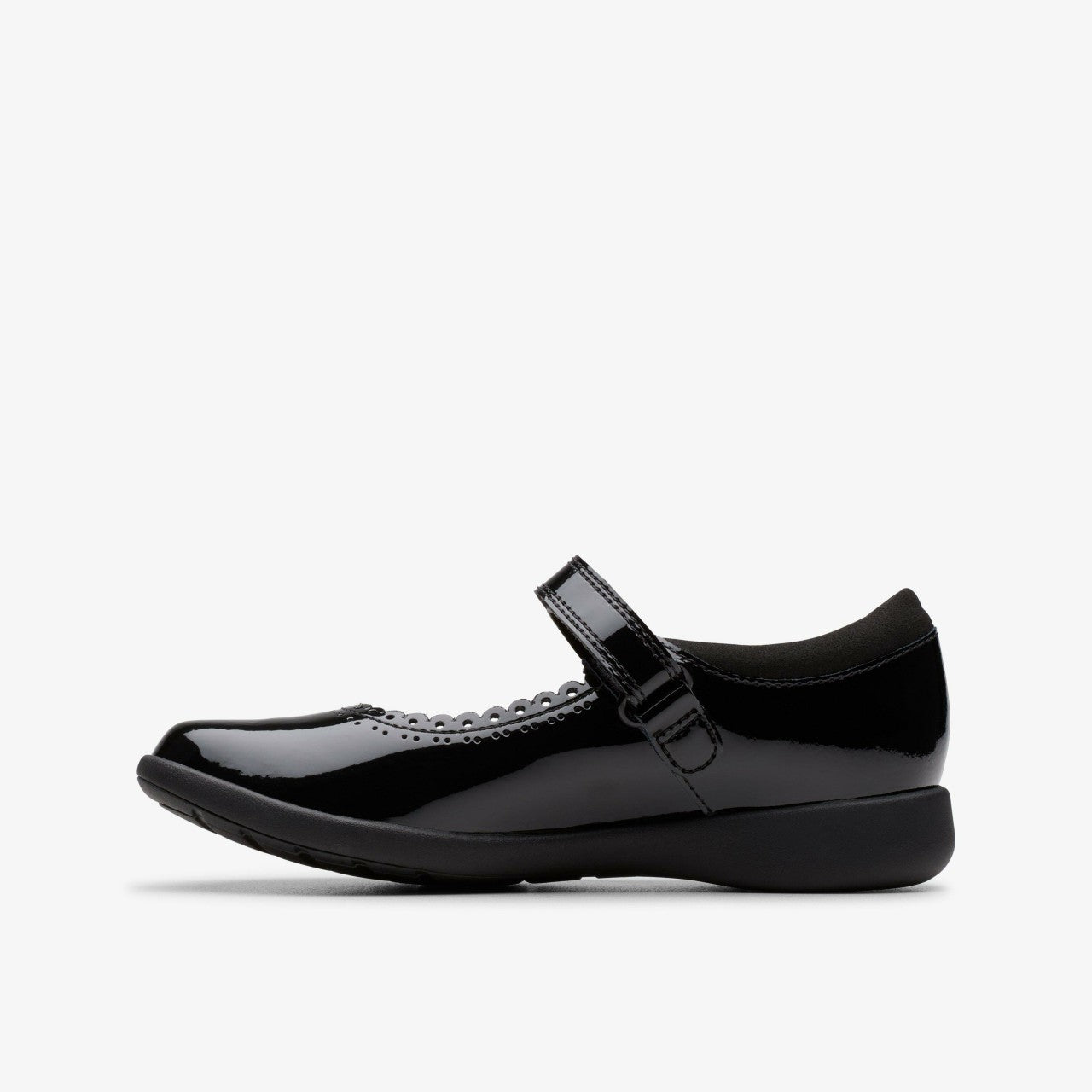 Etch Pure Kid Black Patent Clarks Kids