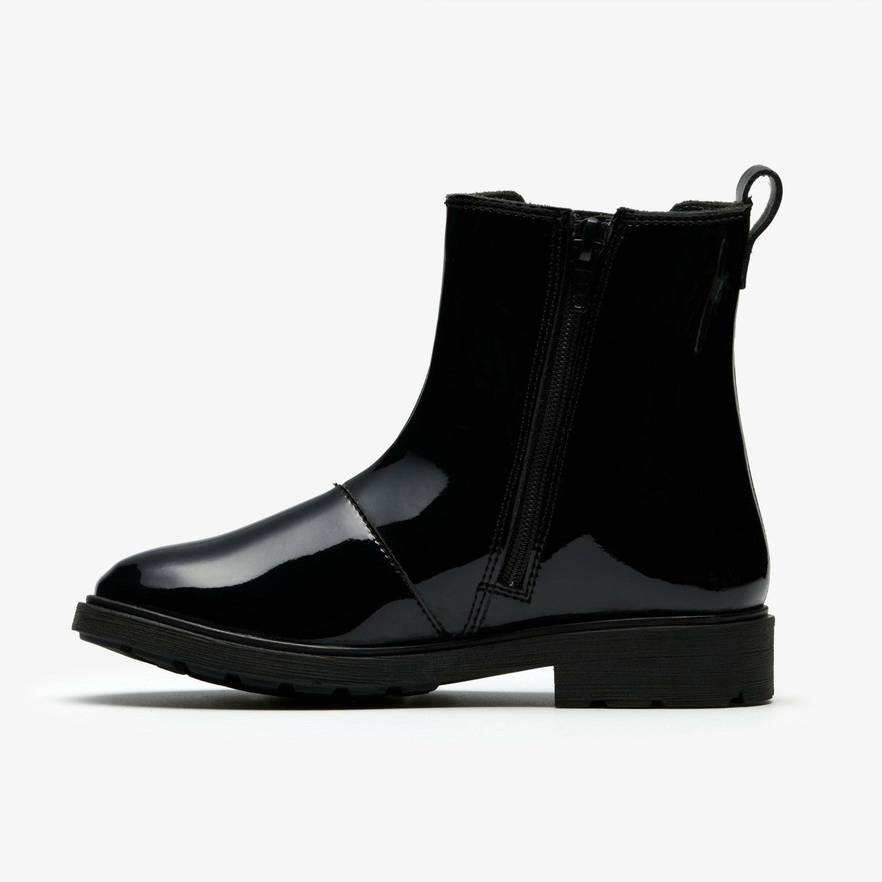 Astrol Orin Kid Black Patent Clarks Kids