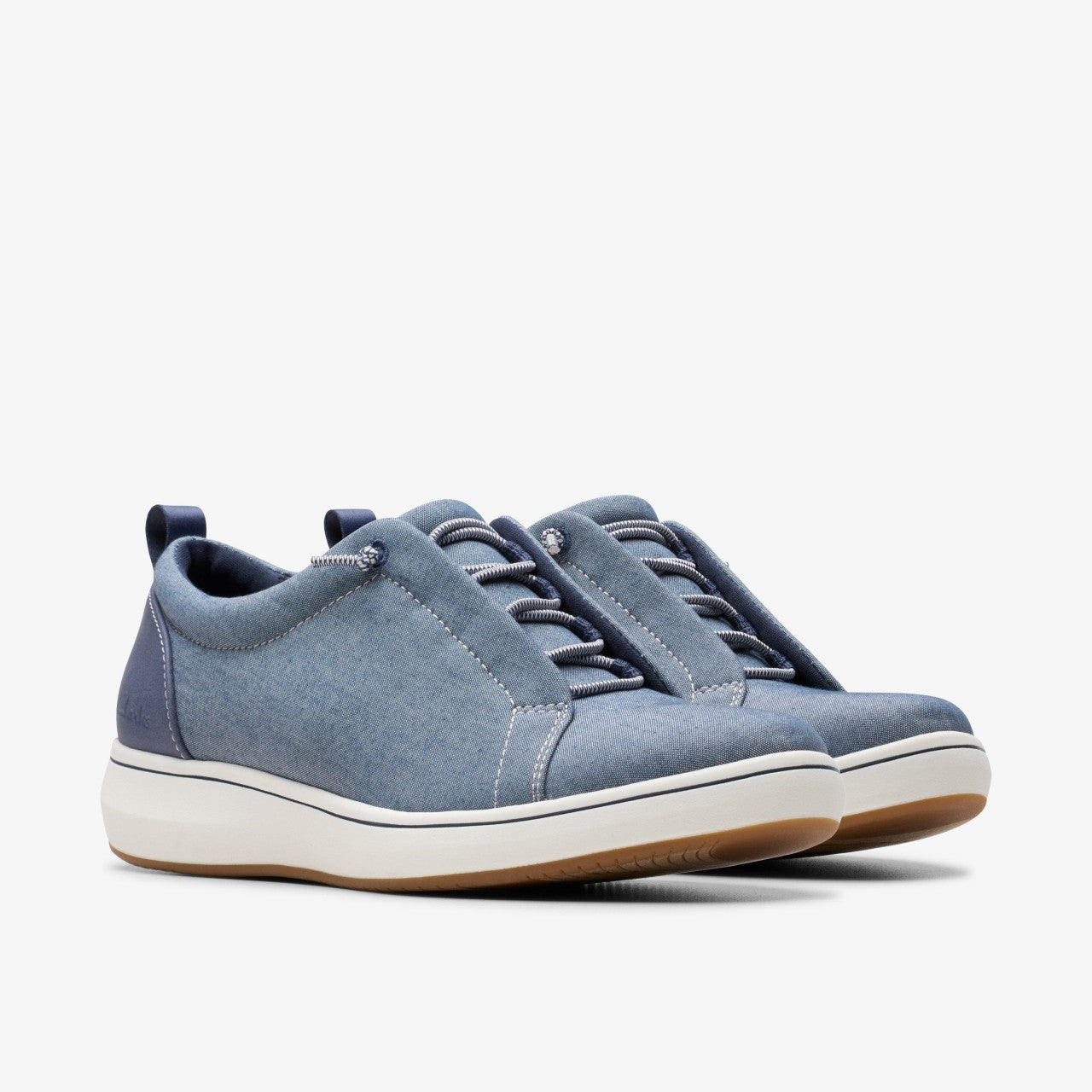 Brinkley Sky Lace Navy Clarks Women