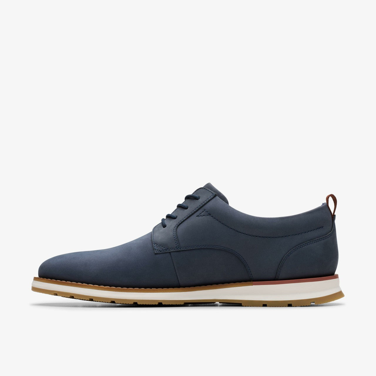 Lapford Lace Navy Nubuck Clarks Men