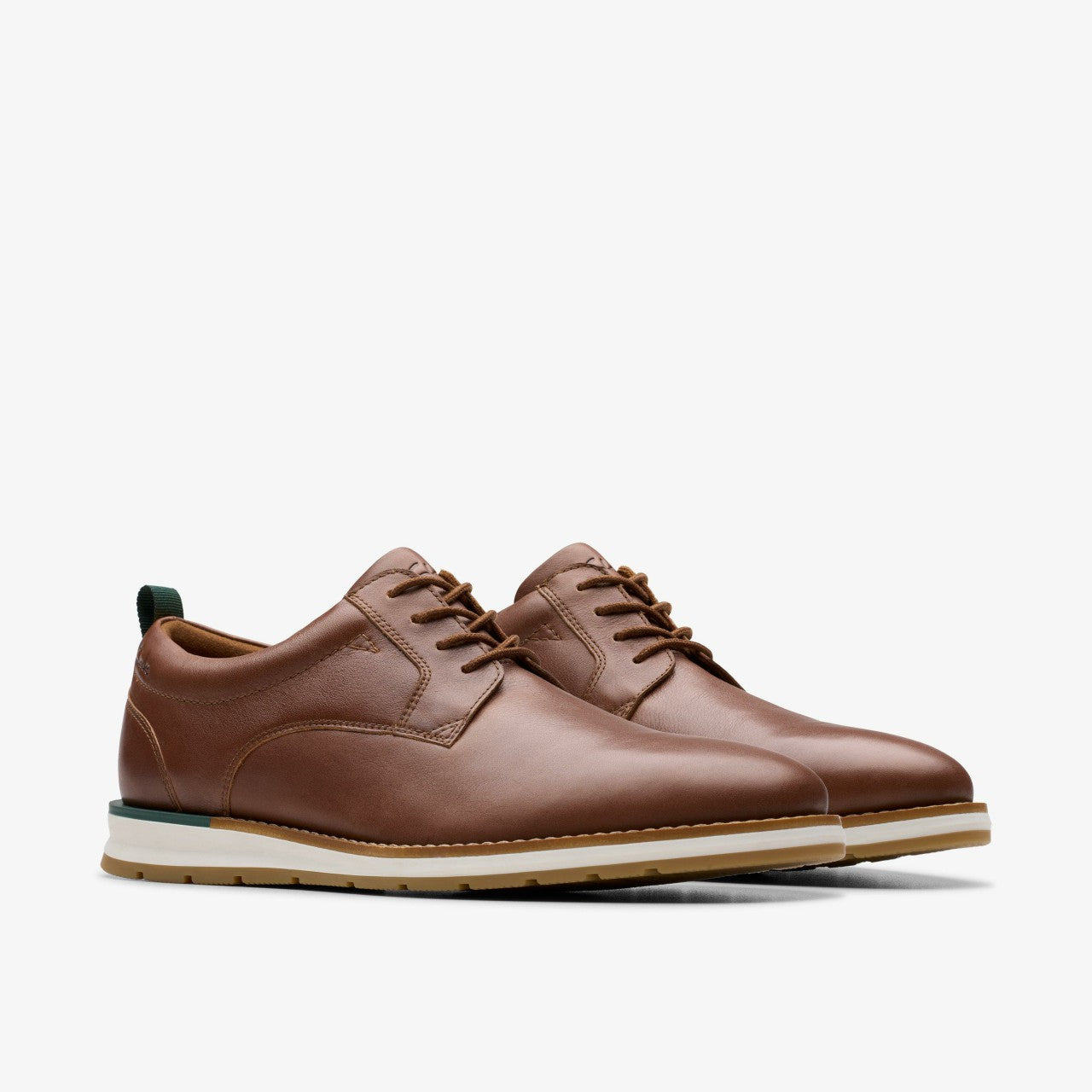 Lapford Lace Tan Leather Clarks Men