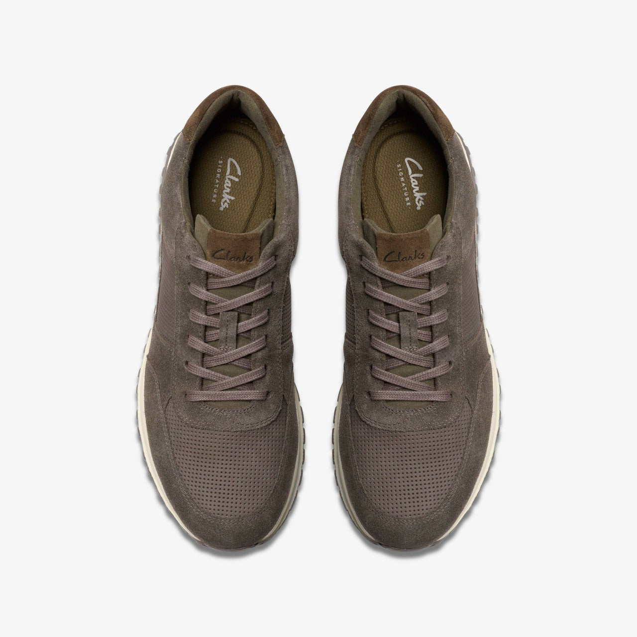 Radwell Lace Dark Grey Combination Clarks Men