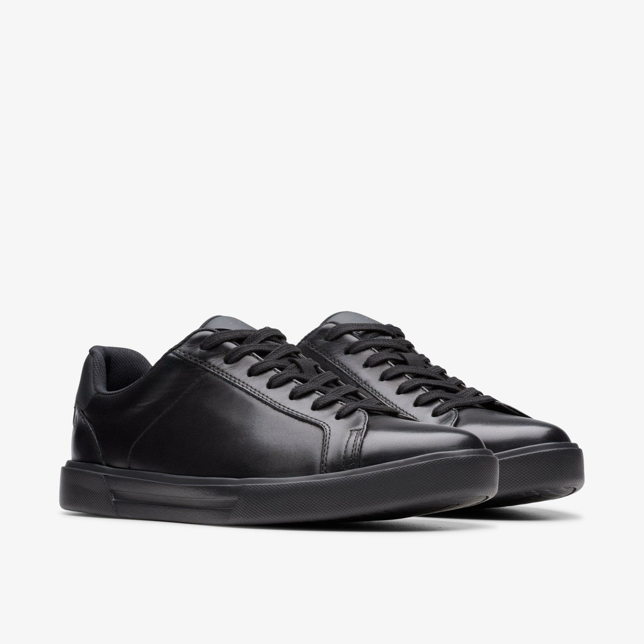 Romsey Lace Black Leather Clarks Men
