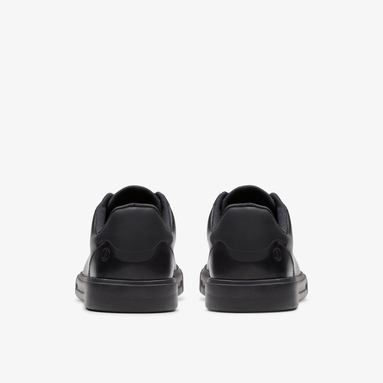 Romsey Lace Black Leather Clarks Men