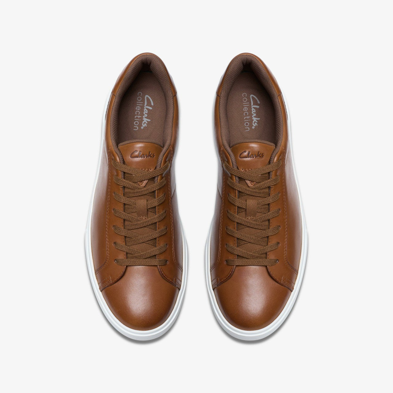 Romsey Lace Tan Leather Clarks Men