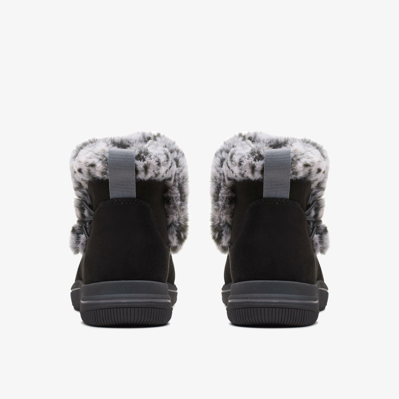 Brinkley Fur Black Clarks Women