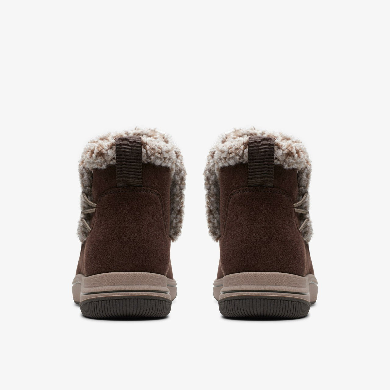 Brinkley Fur Dark Brown Clarks Women