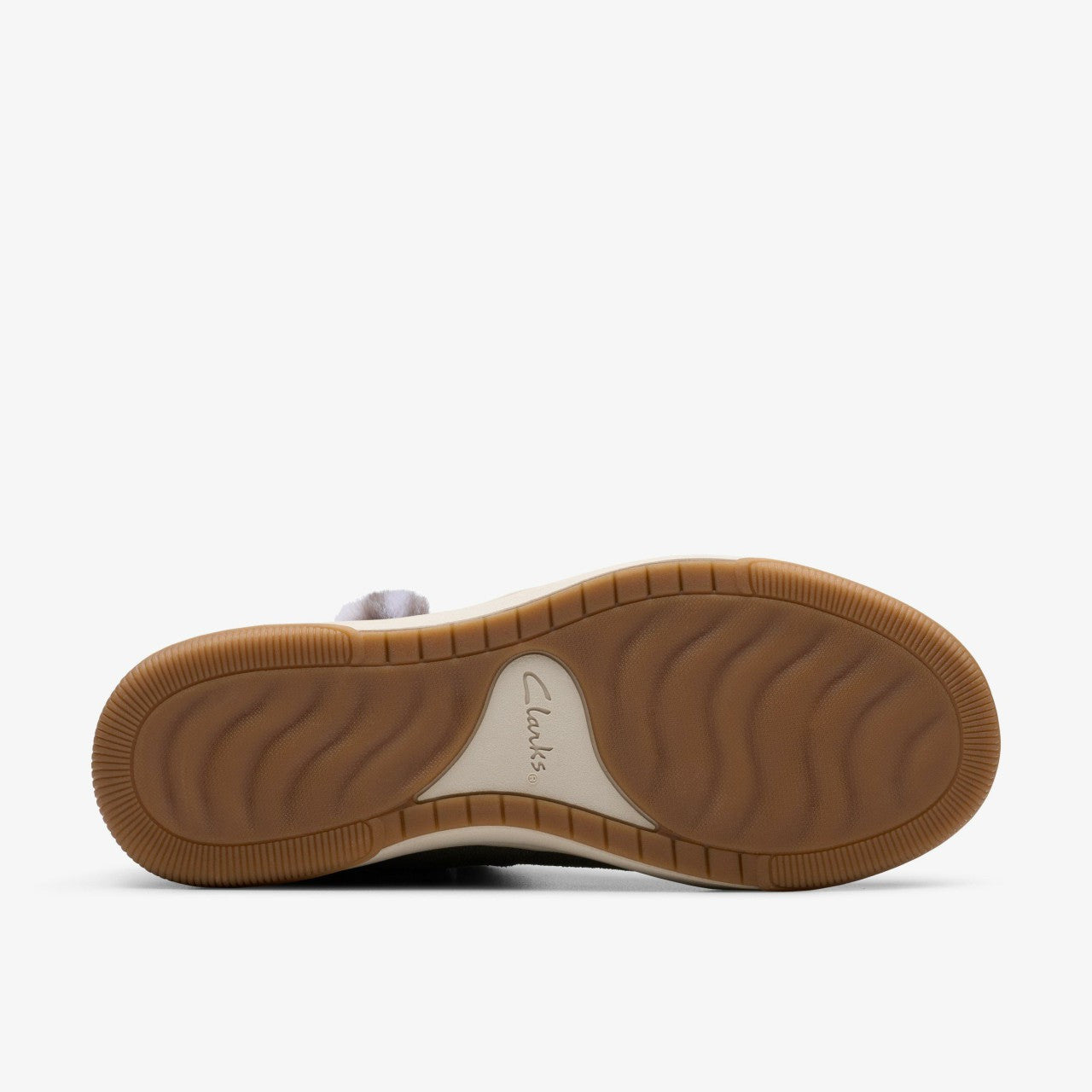 Brinkley Fur Dark Grey Clarks Women