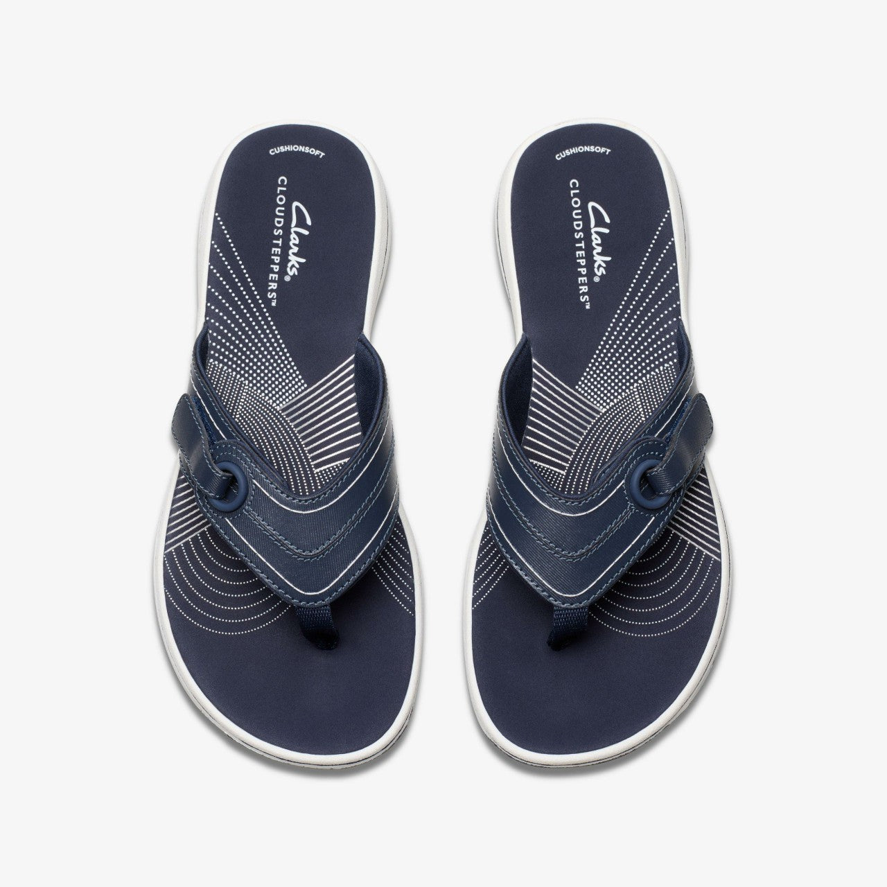 Brinkley Reyna Navy Clarks Women