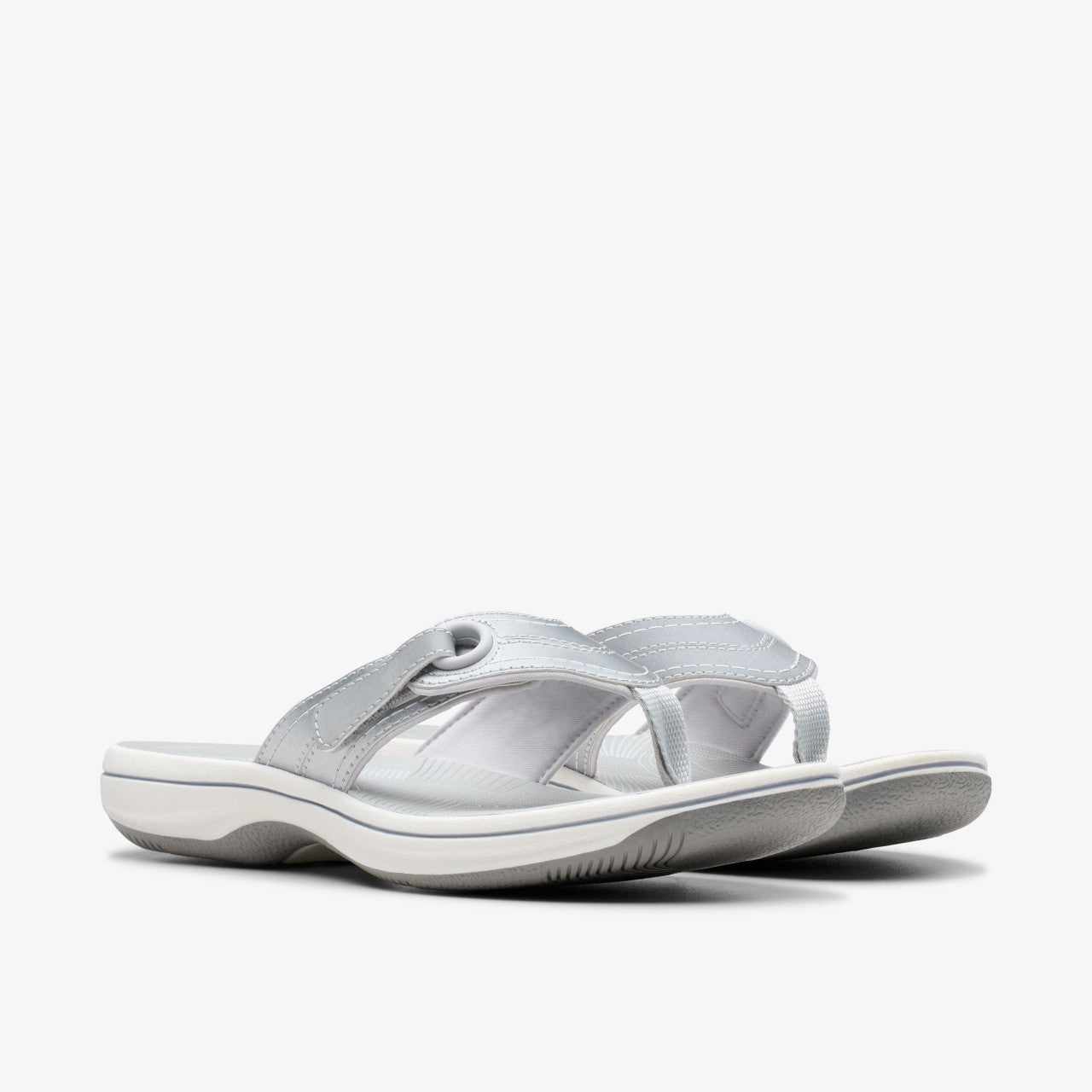 Brinkley Reyna Silver Clarks Women