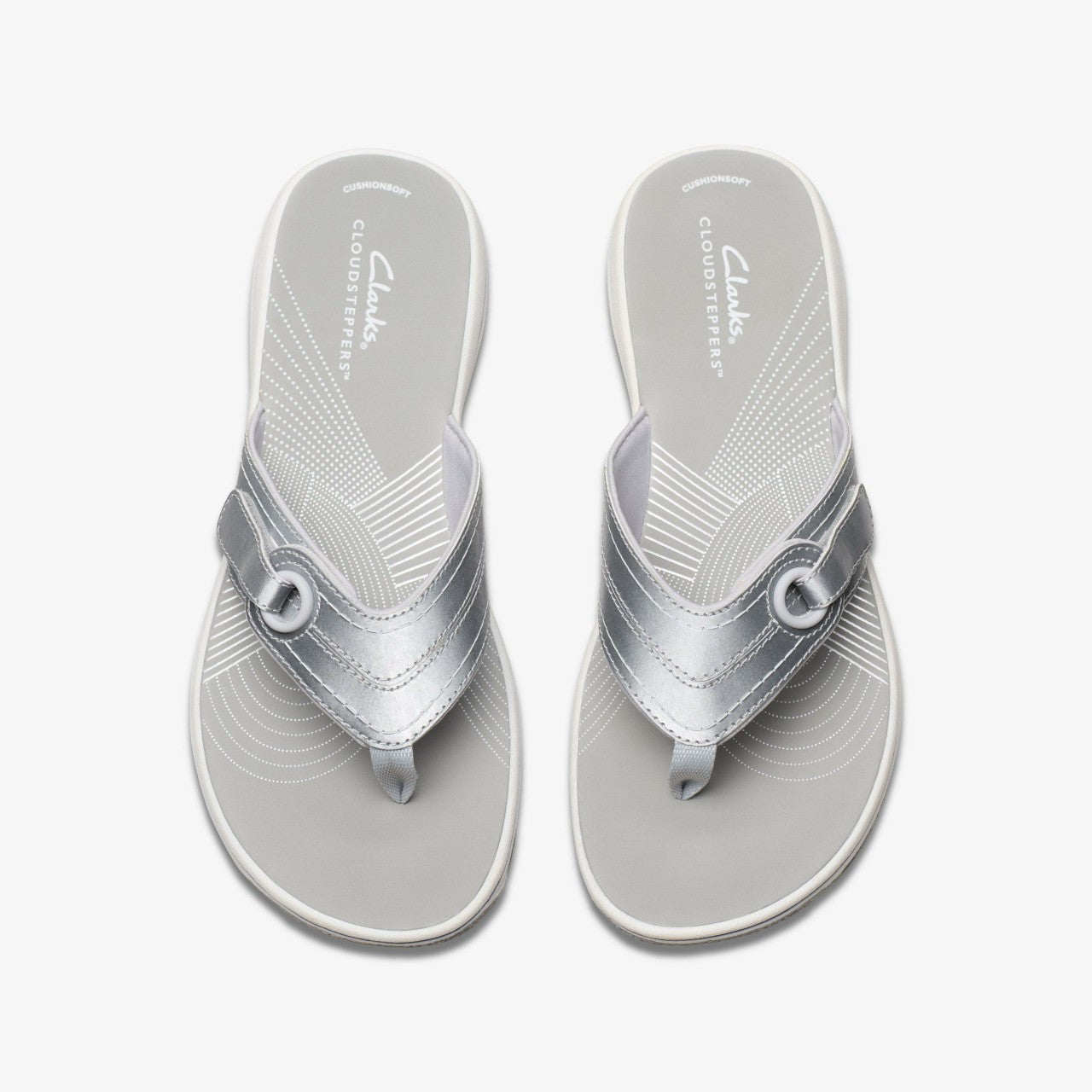 Brinkley Reyna Silver Clarks Women